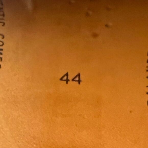 Mens ECCO Brown Leather Lace Up Oxford Shoes / Size 10-10.5 / EU 44 - Picture 7 of 9